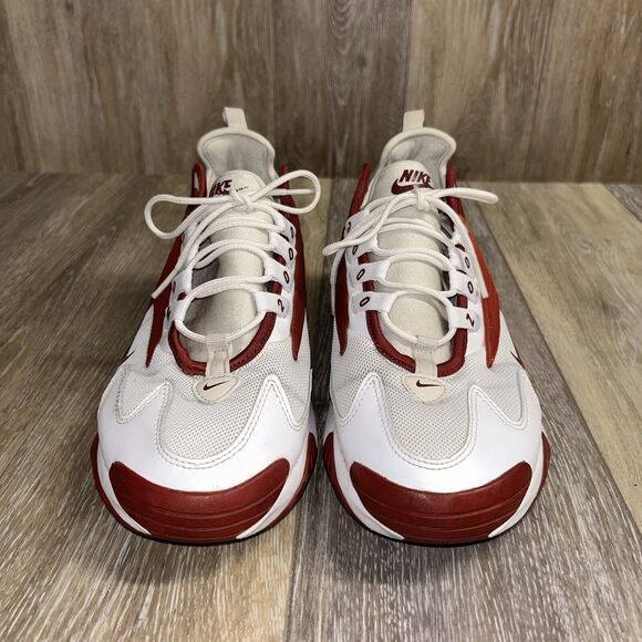 Nike Zoom 2K Red Light Orewood Mens Size 8.5 Red White AO0269-103 Sneaker Shoes - Picture 3 of 11